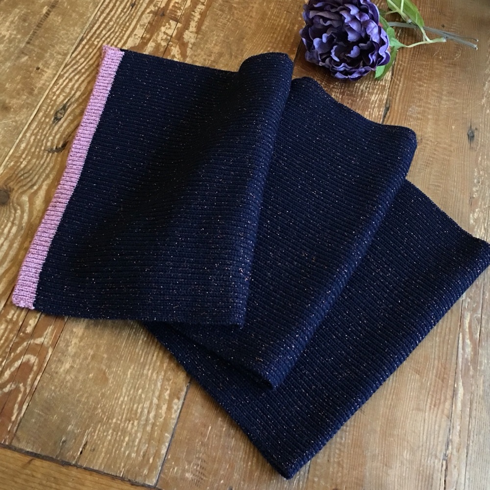 Rag & Bone Scarf Merino Wool Ribbed Knit - Picture 8 of 8